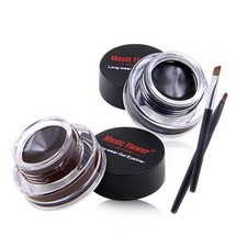 Music Flower Gel Eyeliner, Black and Brown Eyeliner Waterproof Long Lasting Eyeliners price