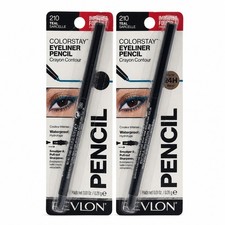 Revlon ColorStay Pencil Waterproof Eyeliner Smudge-Proof 210 teal 2pk Eyeliners price