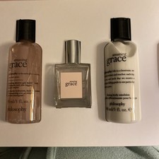 Philosophy Amazing Grace 3 Pc Eau de Toilette Gel Lotion Travel Size Gift Set Philosophy Sets price