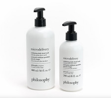 philosophy microdelivery 16oz & 8oz exfoliating face wash set Philosophy Sets price