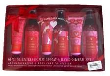 Scented Body Spray & Hand Cream 6 Pc Set NEW Body Care Sets price
