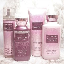 Bath & Body Works A Thousand Wishes 4pc Body Care Set Mist/Lotion/Cream/Wash Body Care Sets price