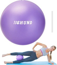 Pilates Ball, 9 Inch Small Exercise Mini Soft Workout Yoga Ball with Exercise Pilates Ball price