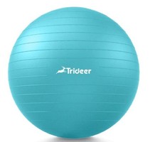 Anti-Slip Yoga Ball 19-22in Exercise Stability Ball Extra Thick w/ Pump -Turkis Pilates Ball price