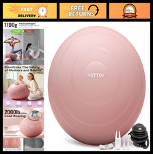 Anti-Burst Exercise Ball for Yoga, Pregnancy & Fitness - Extra Thick Workout Bal Pilates Ball price