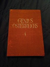 1948 GENIUS ÖSTERREICHS Franz Grillparzer Austrian Literature German HC Book German-Austrian Literature price