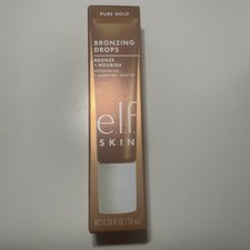 Elf Skin Pure Gold Bronzing Drops .33 Fl Oz new in box Bronzers price