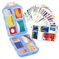 10 Compartments Travel Pill Organizer with 175 Labels Moisture-Proof Pill Case Medicine Storage & Carrying Bag price