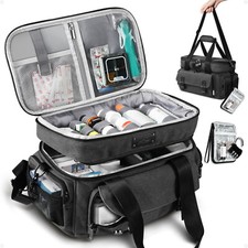 Canvas Large Pill Bottle Organizer Bag Travel Medicine Storage Bag Carrying Case Medicine Storage & Carrying Bag price