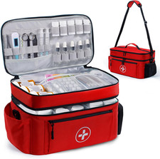 BAGSFY Travel Medicine Bag Organizer, Medical Bag Empty, Pill Bottle Organizer f Medicine Storage & Carrying Bag price