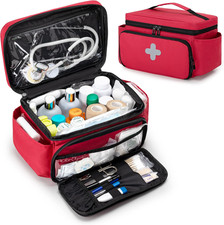 Small Medicine Storage Bag Organizer, Family First Aid Box, Pill Bottle Case for Medicine Storage & Carrying Bag price
