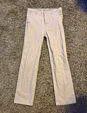 Old Navy Girls Straight Leg Pants Solid Beige Khaki Color Size 16 Girls' Pants price