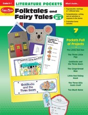 Evan-Moor Literature Pockets, Folk Tales and Fairy Tales, Grades K-1 Folk Literature price