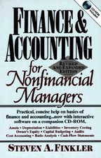 Finance & Accounting for Nonfinancial Managers - Steven A. Fi - Book - Very Good Accounting Finance Books price