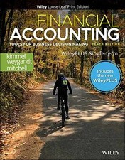 Financial Accounting: Tools for - Ring-bound, by Paul D. Kimmel; - New r Accounting Finance Books price