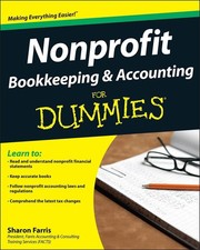 Nonprofit Bookkeeping & Accounting FD (Wiley Finance) Accounting Finance Books price