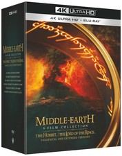 Middle-Earth 6-Film Collection 4K UHD Blu-ray NEW Fantasy Adventure price