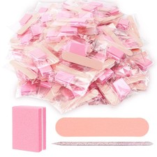 40 Sets Disposable Manicure Kit Mini Nail Buffer, Nail File and Wood Stick Manicure / Pedicure Supplies and Sets price