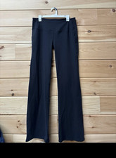 bubblelime Women's Black Bootcut Activewear Pants XXL Pull On Stretch Nylon Fitwear (Fitness Clothing) price