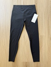 Lululemon Align High Rise Pant With Pockets 28” Black Sz 10 NWT Fitwear (Fitness Clothing) price