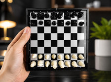 Magnetic Travel Chess Set Mini Portable Folding Board Game Pocket Chess price