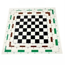 Roll-Up PVC Leather Chess Board 14"/17"/20" Foldable Tournament Chessboard Mat Chess price