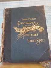 Seidle's Photograhps of Modern Statesmen and Politicians of the US Statesmen & Politicians price