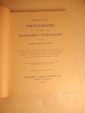 1894 Seidle's Book of Photographs of the Most Eminent Statesmen & Politicians Statesmen & Politicians price
