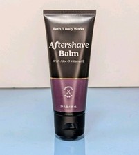 New Mens Bath & Body Works Aftershave Balm Aloe & Vitamin E Essentials Skin Care After Shave Care price