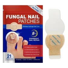 21 Pcs Fungal Nail Patches - Extra Strength Toenail Fungus Treatment Overnight Nail Care Cream price