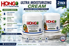 Hongo Trimming Ultra Moisturizing Cream 60ml Dry Itchy Skin Foot Care 2 Pack Nail Care Cream price