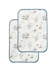 Waterproof Baby Diaper Changing Pad Reusable Bamboo Cotton, 20''x27'', 2 Count Baby Changing Mat price