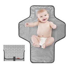 Elegant Grey Baby Changing Pad with Cushioned Comfort – Perfect Baby Shower Gift Baby Changing Mat price