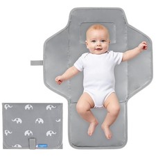 Waterproof Travel Changing Mat with Built-In Pillow - Compact for Baby's Comfort Baby Changing Mat price