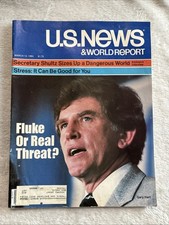 U S NEWS World Report Magazine March 12 1984 Gary Hart Fluke of Real Threat? Current - General Topics price