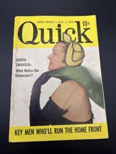 Quick News Weekly Nov 6 1950 Vintage Current - General Topics price
