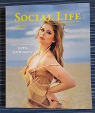 SOCIAL LIFE Magazine ERIN MORIARTY Cover Memorial Day Issue 2026 BRAND NEW Social Life / Social Issues price