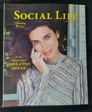 SOCIAL LIFE Magazine JAMIE-LYNN SIGLER Cover July 17, 2026 Issue BRAND NEW Social Life / Social Issues price