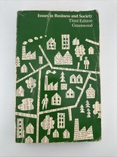 Issues in Business and Society Third Edition Greenwood Social Life / Social Issues price