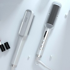 Negative Ion Hair Straightening Comb Tourmaline Ceramic Wet & Dry Hair Styling B Hair Styling Cream price