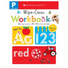 Wipe Clean Workbooks: Pre-K (Scholastic Early Learners) - VERY GOOD Attention & Intelligence Development Books price