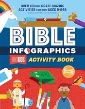 Bible Infographics for Kids Activity Book: Over 100-ish Craze-Mazing - VERY GOOD Attention & Intelligence Development Books price