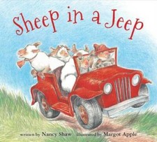 Sheep in a Jeep (board book) - Board book By Shaw, Nancy E. - VERY GOOD Attention & Intelligence Development Books price