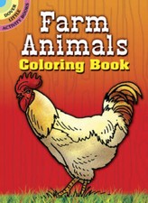 Farm Animals Coloring Book (Dover Little Activity Books) - Paperback - VERY GOOD Attention & Intelligence Development Books price