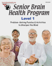 Cognitive Exercises Activities Puzzles & Games for Seniors Brain Health Workbook Attention & Intelligence Development Books price