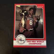 1984-85 Star Julius Erving - Julius Erving #14 Basketball Products price