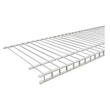 Superslide 48 In. L X 12 In. D White Wire Closet Shelf Closet Organizer price