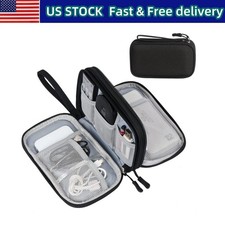 Portable Electronic Organizer Travel Cable Storage Bag Cord Case Accessories US Storage Bag price