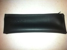 Shure Wireless Microphone Bag Zipper Pouch Case, Black Vinyl - Extra Large Size! Musical Instrument Case & Bag price