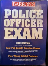 Police Officer Exam (5th ed) by Donald J. Schroeder - GOOD! Includes test sheets Test Sheets price